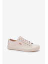 BIG STAR SHOES Adidași din pânză pentru femei Big Star - bej