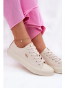 BIG STAR SHOES Adidași din pânză pentru femei Big Star - bej