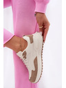 BIG STAR SHOES Adidași pentru femei Big Star HI-POLY SYSTEM - bej