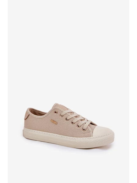 BIG STAR SHOES Adidași din pânză pentru femei Big Star - bej