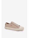 BIG STAR SHOES Adidași din pânză pentru femei Big Star - bej