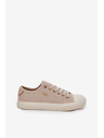 BIG STAR SHOES Adidași din pânză pentru femei Big Star - bej