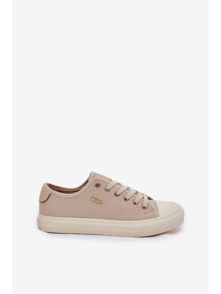 BIG STAR SHOES Adidași din pânză pentru femei Big Star - bej
