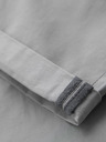 Ombre Clothing Pantaloni scurți chino clasici bărbătești cu tiv răsfrânt - gri
