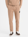 Ombre Clothing Set hanorac cu glugă + pantaloni de trening - maro