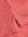 Ombre Clothing Tricou polo din țesătură pique din bumbac - coral