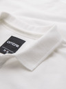 Ombre Clothing Tricou polo din țesătură pique din bumbac - crem