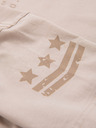 Ombre Clothing Tricou din bumbac cu imprimeu și decolteu rotund - negru