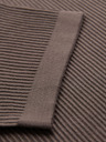 Ombre Clothing Tricou tricotat pentru bărbați cu nasturi la decolteu - gri