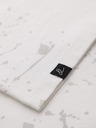 Ombre Clothing Tricou pentru bărbați cu imprimeu și decolteu rotund - alb