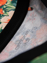 Ombre Clothing Tricou din bumbac pentru bărbați cu imprimeu floral - negru