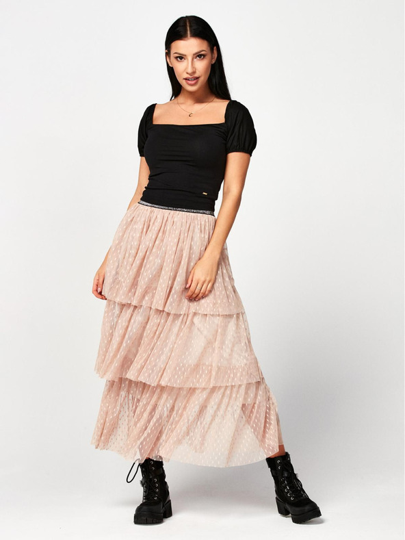 Edoti Bluză neagră pentru femei