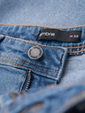 Ombre Clothing Pantaloni scurți din denim pentru bărbați, croială clasică - albastru deschis