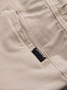 Ombre Clothing Pantaloni scurți pentru bărbați cu croială lejeră și buzunare cargo - crem