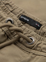 Ombre Clothing Pantaloni scurți pentru bărbați cu croială lejeră și buzunare cargo - verde oliv deschis