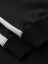 Ombre Clothing Pantaloni de trening pentru bărbați cu bordură contrastantă - negru