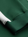 Ombre Clothing Pantaloni de trening pentru bărbați cu bordură contrastantă - verde închis