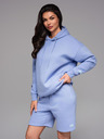 Ombre Clothing Hanorac unisex cu glugă și buzunare - lavandă