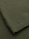 Ombre Clothing Tricou din bumbac kaki cu textură fină