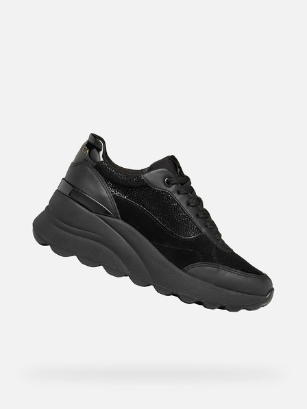 Geox Pantofi sport negri pentru femei Geox Spherica EC13
