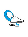 Geox Pantofi sport albi pentru băieți Geox Washiba Fast In
