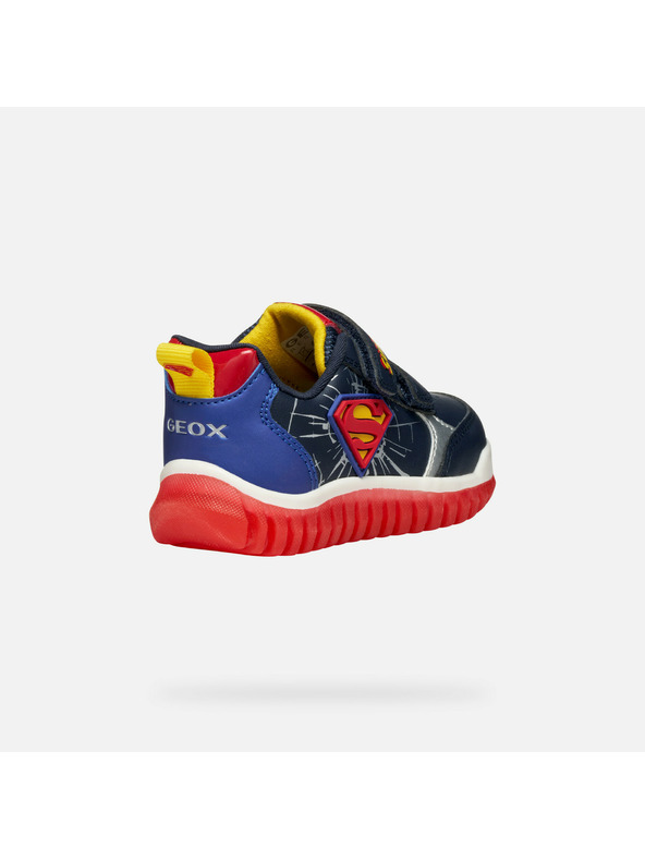 Geox Primii pasi pentru baieti Geox Lightyloo Bleumarin