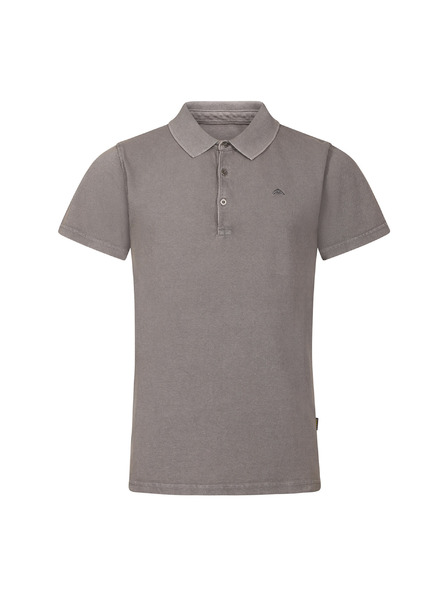 NAX Tricou polo din bumbac pentru bărbați nax NAX WERT driftwood