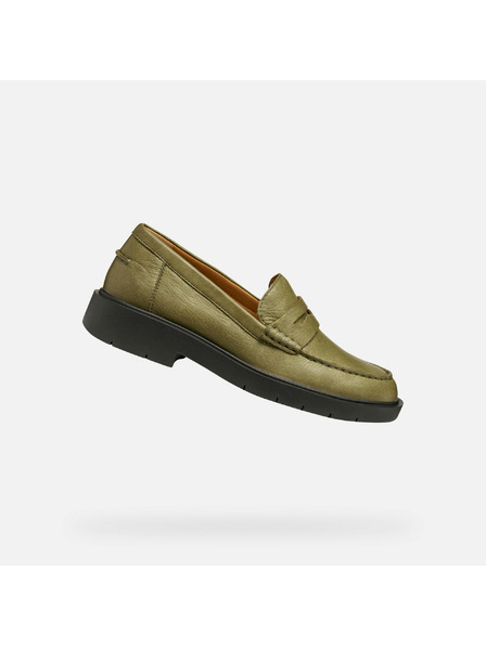 Geox Mocasini kaki pentru femei Geox Spherica EC-1