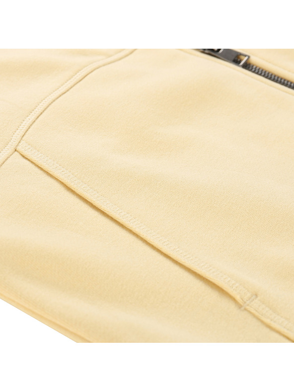 NAX Hanorac din bumbac pentru femei nax NAX OLOSA apricot gelato