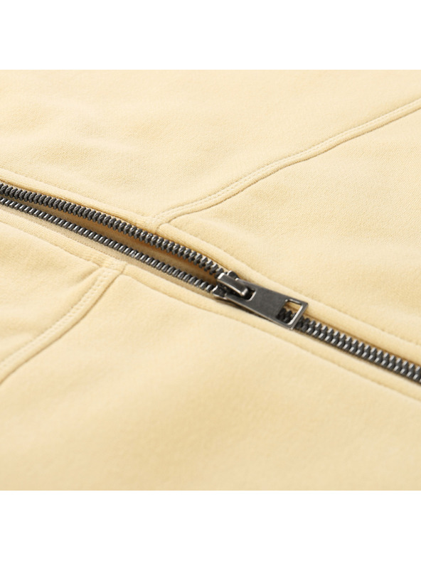 NAX Hanorac din bumbac pentru femei nax NAX OLOSA apricot gelato