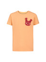 NAX Tricou din bumbac pentru copii NAX OMESO piersică
