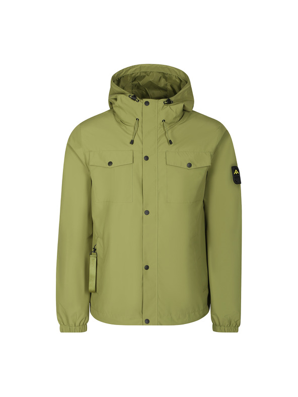 NAX Jachetă bărbătească cu membrană PTX NAX IKEL verde turtle