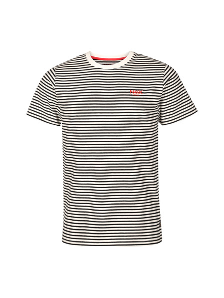 NAX Tricou bărbătesc din bumbac NAX CESEF negru