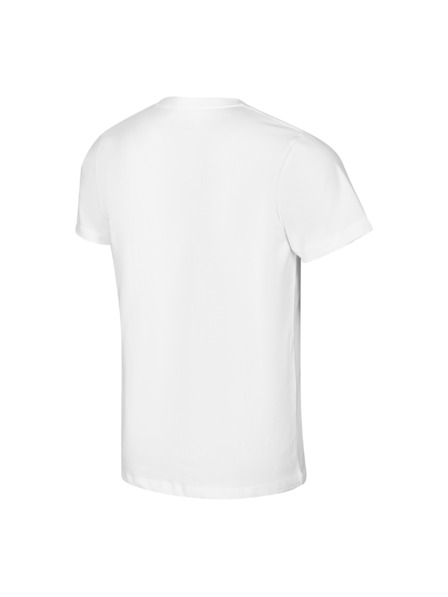 NAX Tricou bărbătesc din bumbac NAX OKAM alb