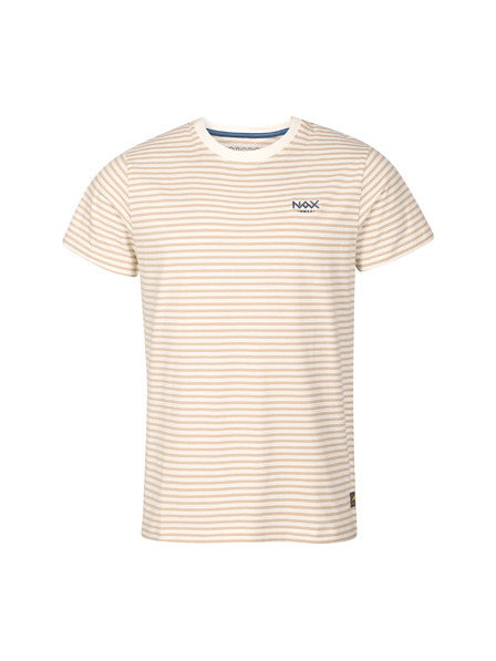NAX Tricou bărbătesc din bumbac NAX CESEF white pepper