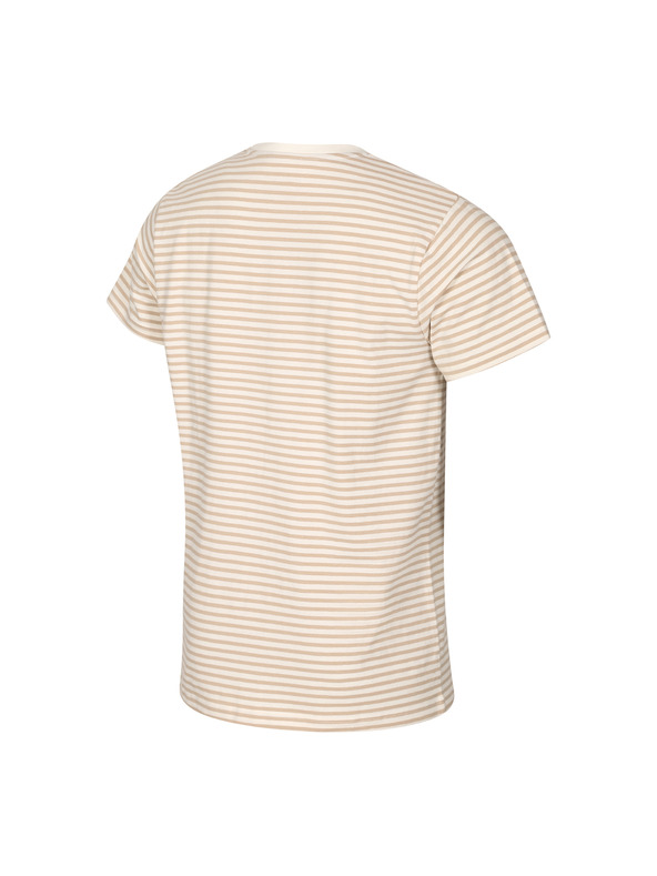 NAX Tricou bărbătesc din bumbac NAX CESEF white pepper