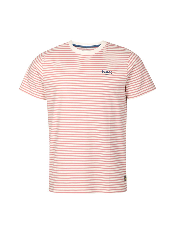 NAX Tricou bărbătesc din bumbac NAX CESEF old rose
