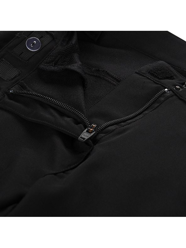 ALPINE PRO Pantaloni scurți softshell pentru femei ALPINE PRO BAKA negru