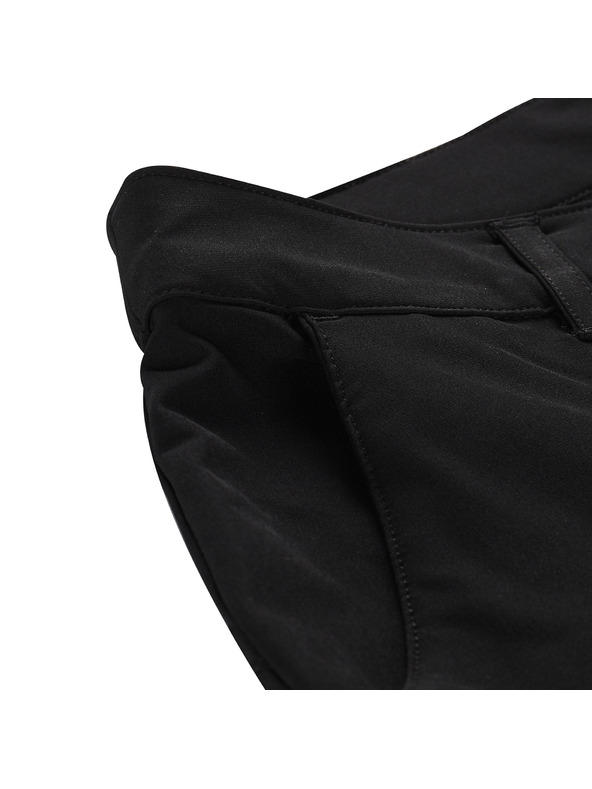 ALPINE PRO Pantaloni scurți softshell pentru femei ALPINE PRO BAKA negru