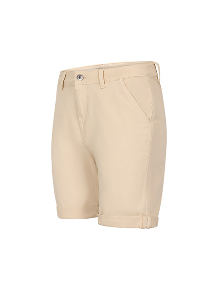 ALPINE PRO Pantaloni scurți din bumbac pentru femei ALPINE PRO NOKA shifting sand