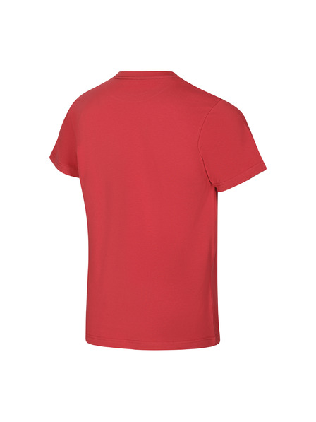 NAX Tricou din bumbac pentru bărbați NAX OKAM cardinal