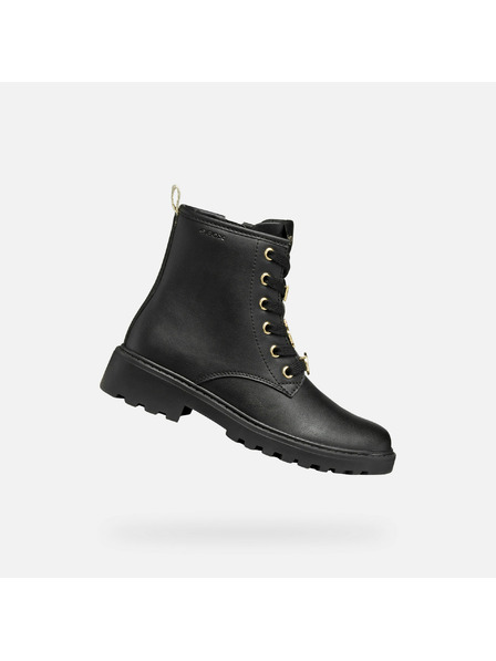 Geox Încălțăminte ankle neagră pentru fete Geox Casey Harry Potter