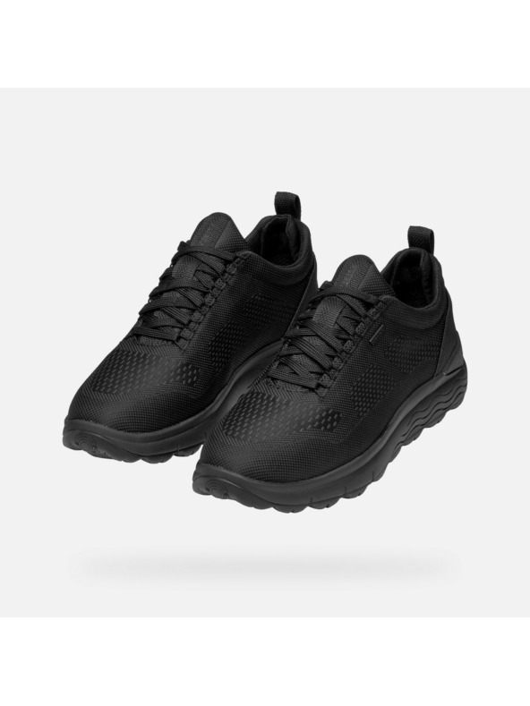 Geox Teniși negri pentru bărbați Geox Spherica 4X4 ABX