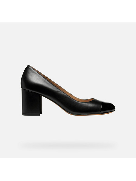 Geox Pantofi negri cu toc pentru femei Geox Virnilisa 65
