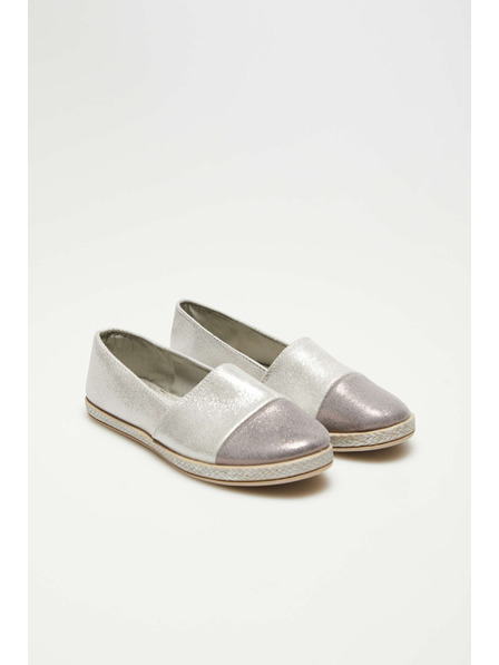 Moodo Espadrile argintii