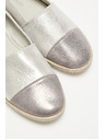Moodo Espadrile argintii
