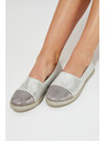 Moodo Espadrile argintii