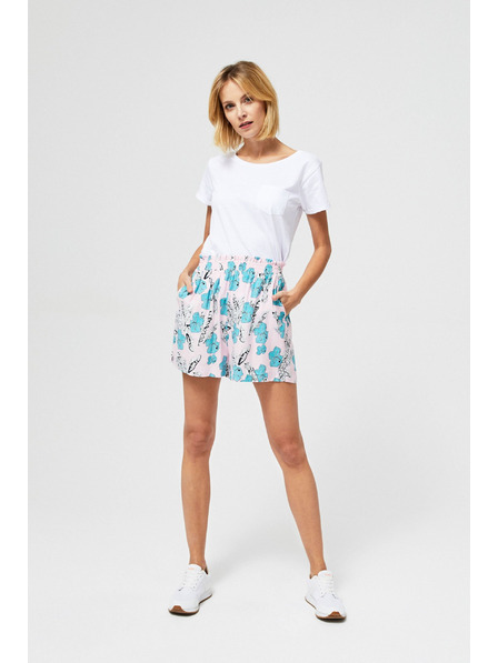 Moodo Pantaloni scurți florali pentru femei