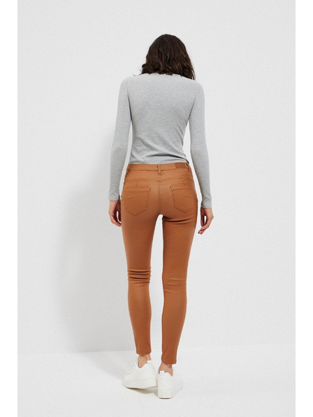 Moodo Pantaloni maro slim