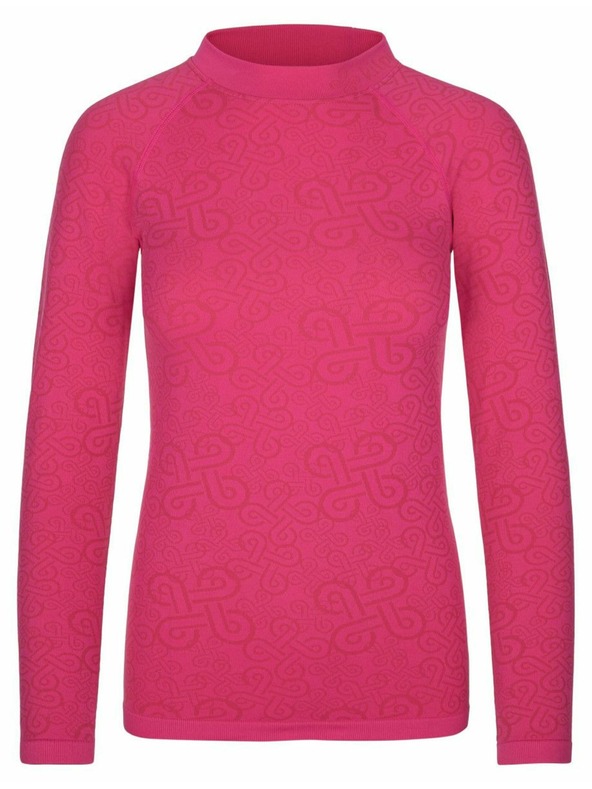 Kilpi Tricou termic fără cusături roz pentru femei Kilpi Carol